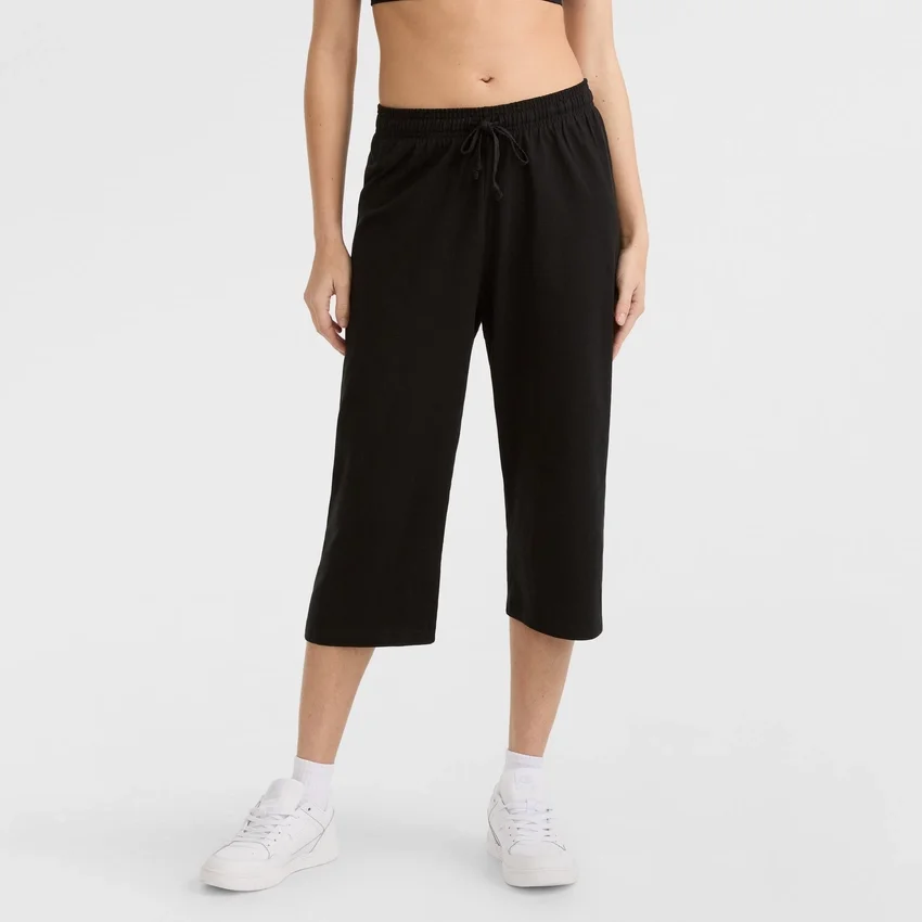 Leichte Lounge-Capri-Hose, C Logo