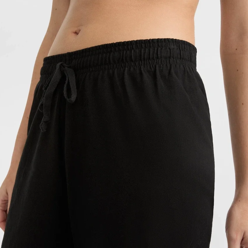 Leichte Lounge-Capri-Hose, C Logo