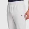 Leichte Lounge-Hose, offener Saum, C Logo