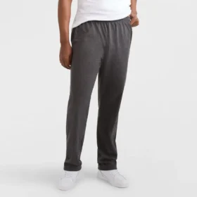 Leichte Lounge-Hose, offener Saum, C Logo – Big & Tall