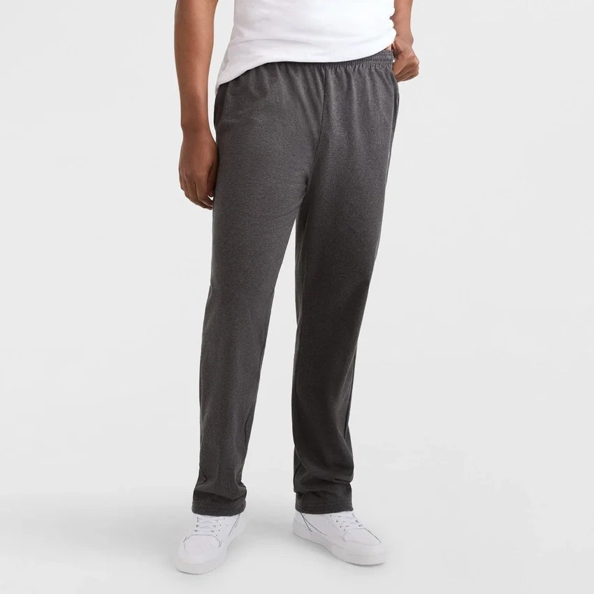 Leichte Lounge-Hose, offener Saum, C Logo – Big & Tall