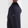 Leichte Lounge-Hose, offener Saum, C Logo – Big & Tall