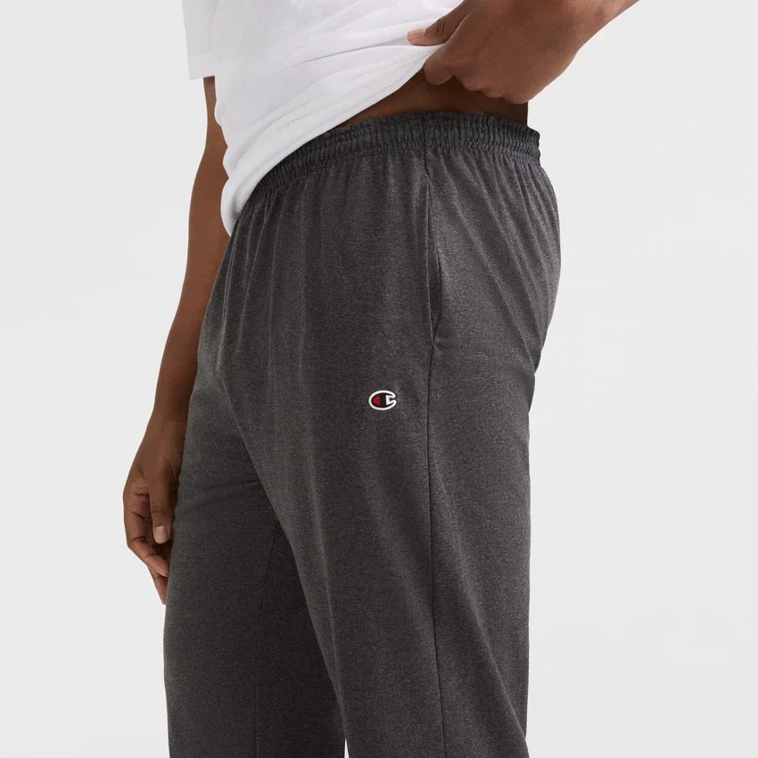 Leichte Lounge-Hose, offener Saum, C Logo – Big & Tall