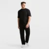 Leichte Lounge-Hose, offener Saum, C Logo – Big & Tall