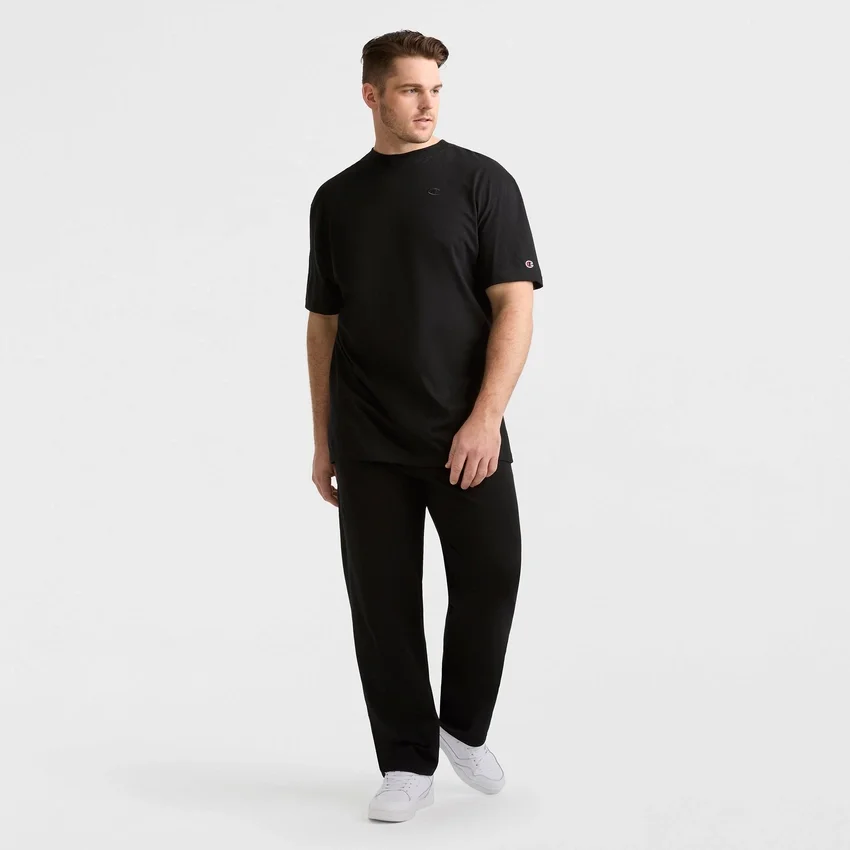 Leichte Lounge-Hose, offener Saum, C Logo – Big & Tall
