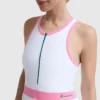 Match Point Tenniskleid, gesticktes Script Logo