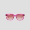 Polarisierte Damenbrille im modifizierten Cateye-Stil