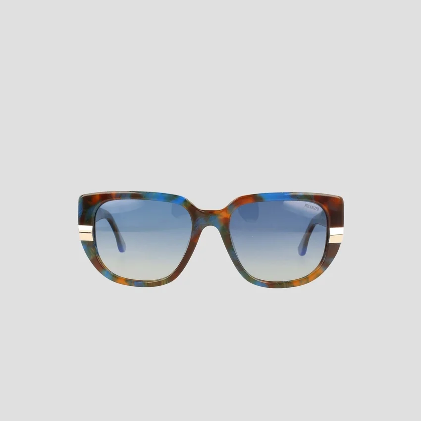 Polarisierte Damenbrille im modifizierten Cateye-Stil
