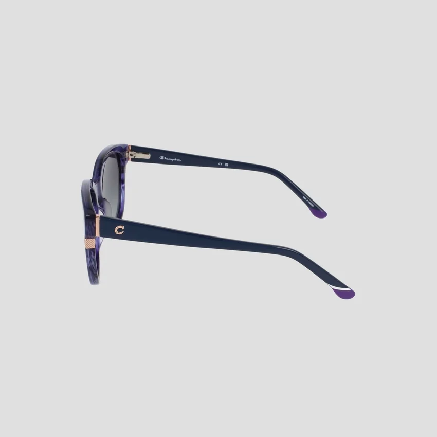 Polarisierte Damenbrille mit geschwungenem, quadratischem Rahmen