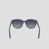 Polarisierte Damenbrille mit geschwungenem, quadratischem Rahmen