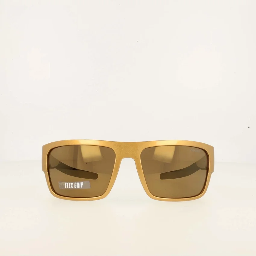 Polarisierte Herrenbrille mit Grilamid Flex Grip-Bügelspitzen – Gross