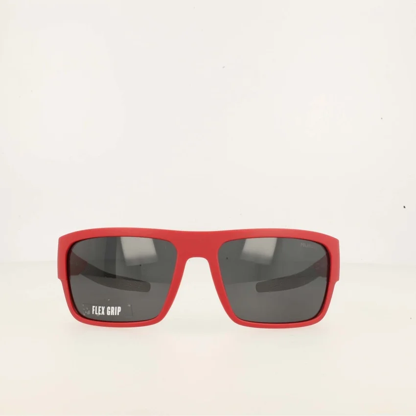 Polarisierte Herrenbrille mit Grilamid Flex Grip-Bügelspitzen – Gross