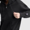 Powerblend-Fleece-Hoodie mit Reissverschluss, C Logo