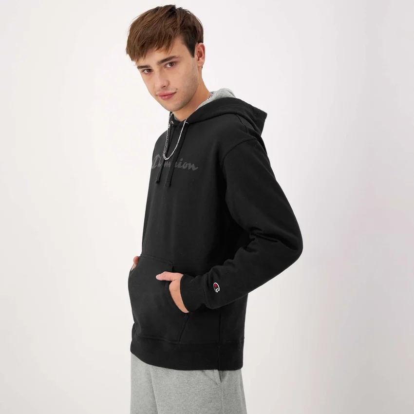 Powerblend-Hoodie, farblich abgestimmtes Script Logo