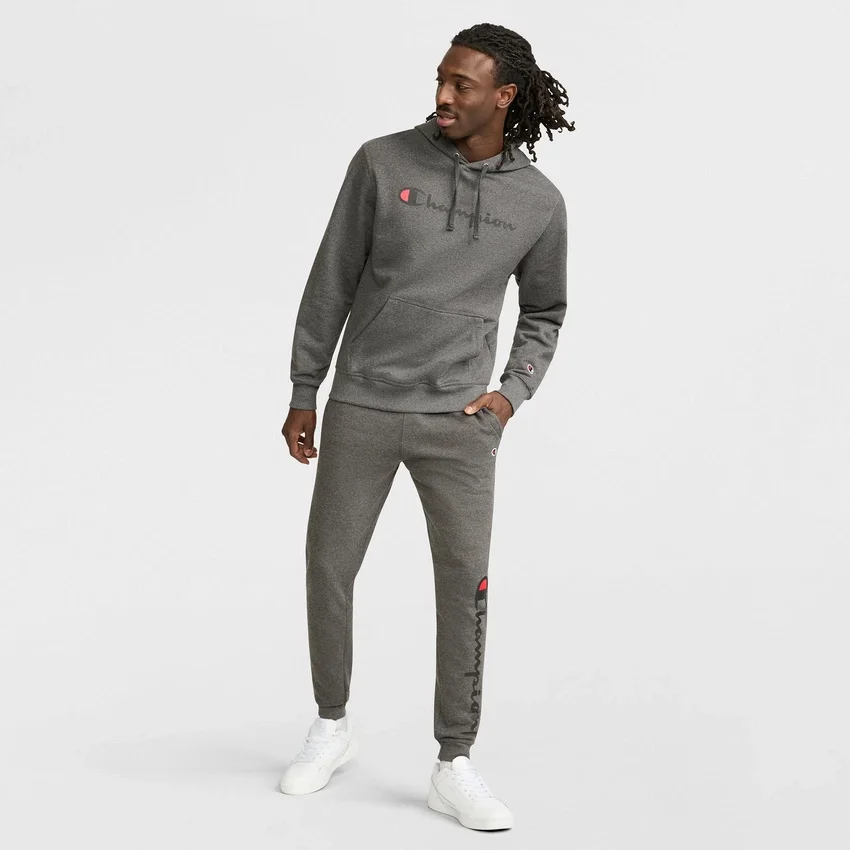 Powerblend-Hoodie, Full-Script Logo
