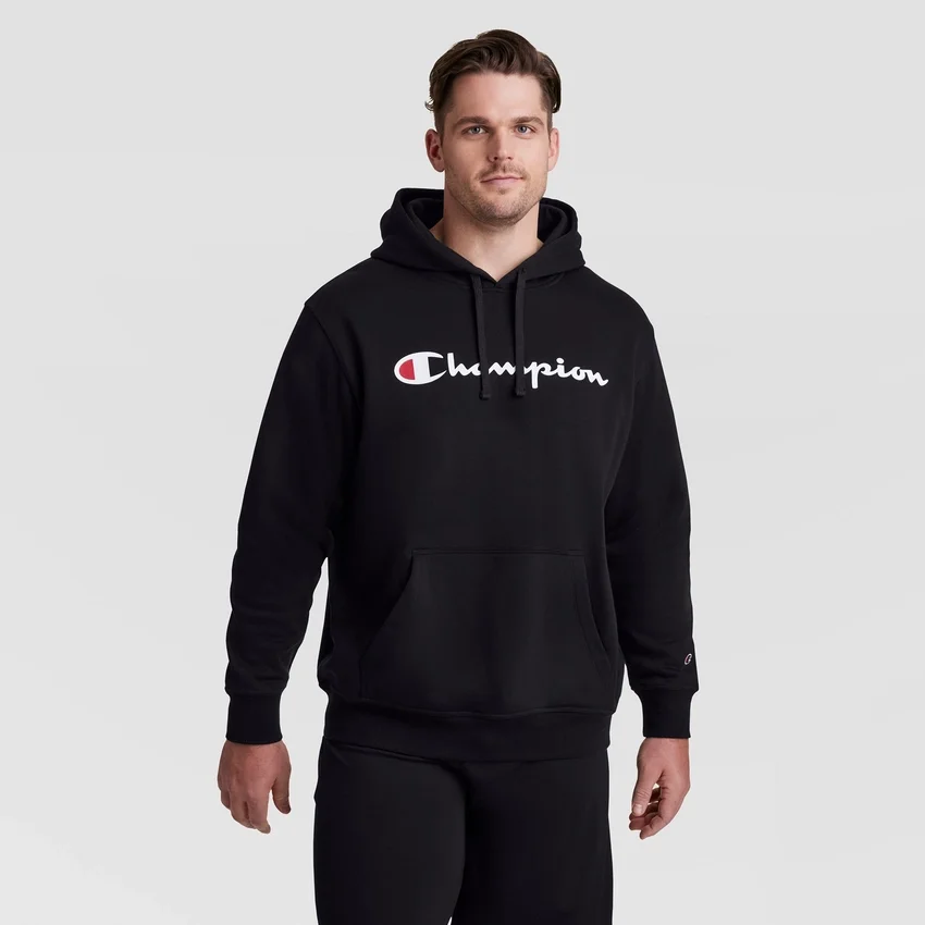 Powerblend-Hoodie, Full-Script Logo – Big & Tall