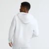 Powerblend-Hoodie mit durchgehendem Reissverschluss, C Logo