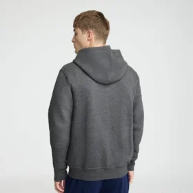 Powerblend-Hoodie mit durchgehendem Reissverschluss, C Logo