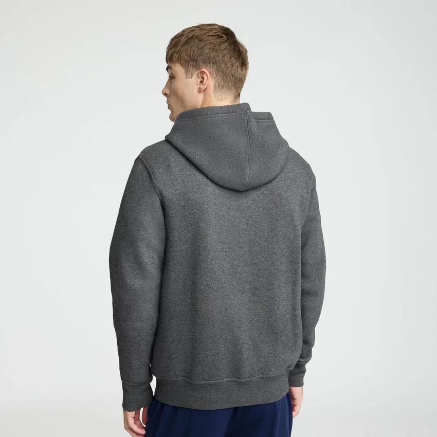 Powerblend-Hoodie mit durchgehendem Reissverschluss, C Logo