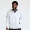 Powerblend-Hoodie mit durchgehendem Reissverschluss, C Logo – Big & Tall