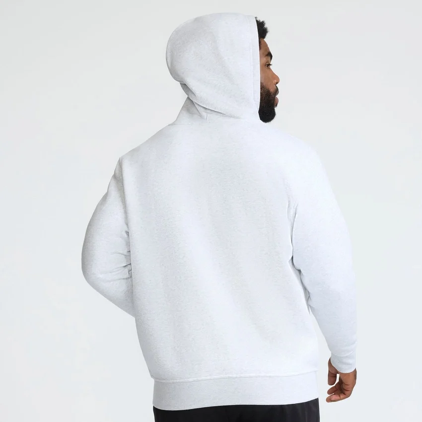 Powerblend-Hoodie mit durchgehendem Reissverschluss, C Logo – Big & Tall
