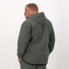 Powerblend-Hoodie mit durchgehendem Reissverschluss, C Logo – Big & Tall