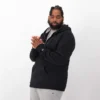 Powerblend-Hoodie mit durchgehendem Reissverschluss, C Logo – Big & Tall