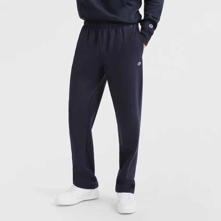 Powerblend-Jogginghose, offener Saum, C Logo