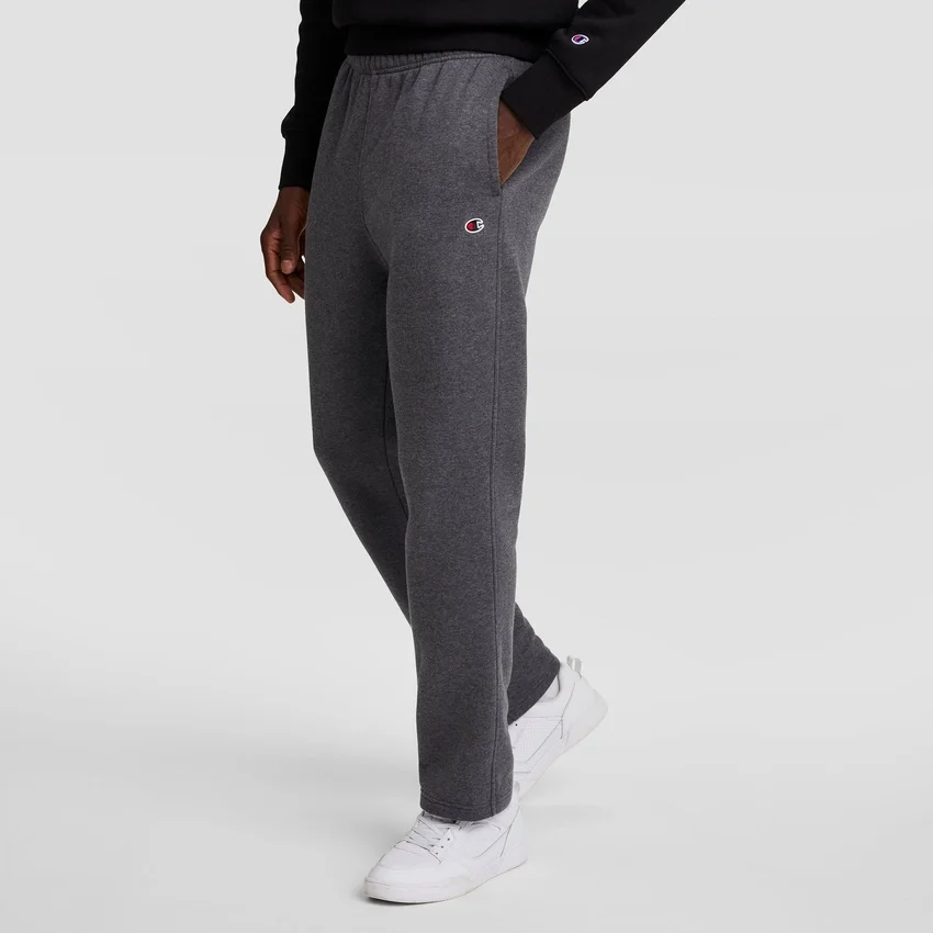 Powerblend-Jogginghose, offener Saum, C Logo