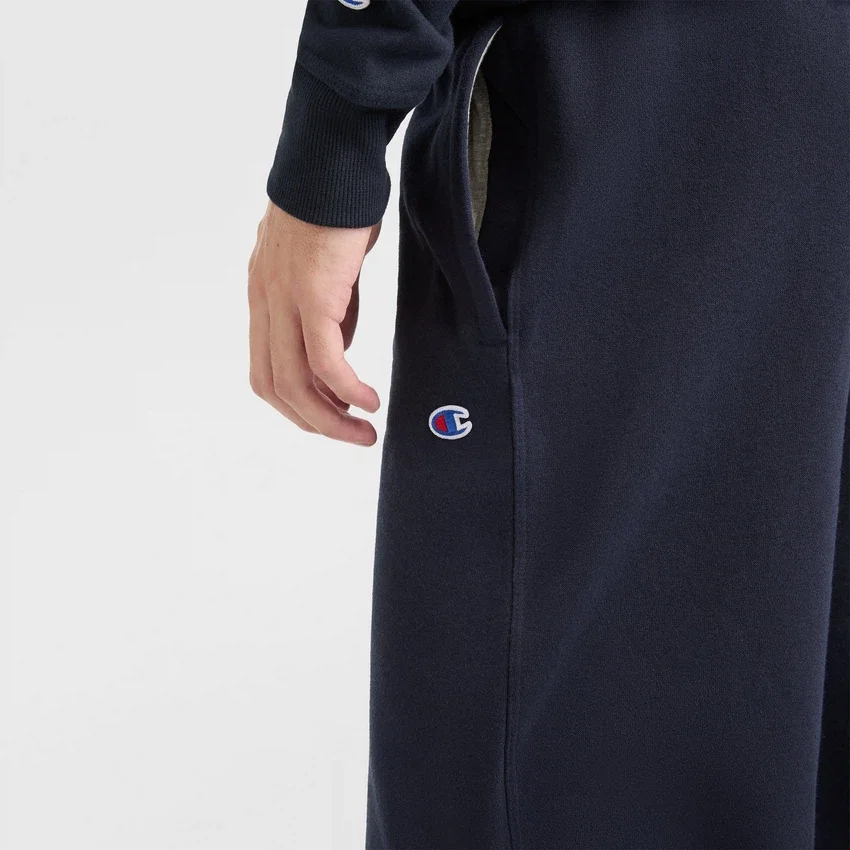 Powerblend-Jogginghose, offener Saum, C Logo