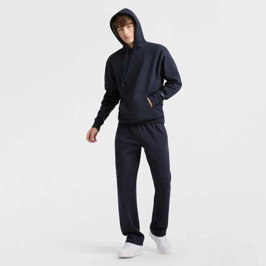 Powerblend-Jogginghose, offener Saum, C Logo
