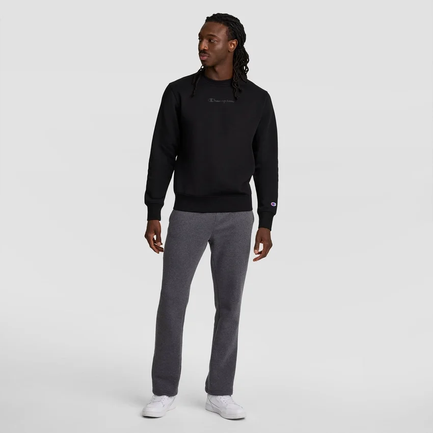 Powerblend-Jogginghose, offener Saum, C Logo