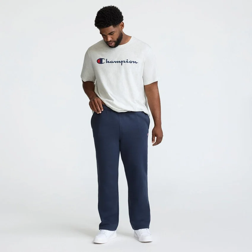 Powerblend-Jogginghose, offener Saum, C Logo – Big & Tall
