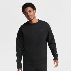 Powerblend-Sweatshirt mit Rundhalsausschnitt, C Logo