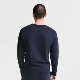 Powerblend-Sweatshirt mit Rundhalsausschnitt, C Logo