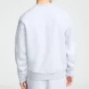 Powerblend-Sweatshirt mit Rundhalsausschnitt, C Logo