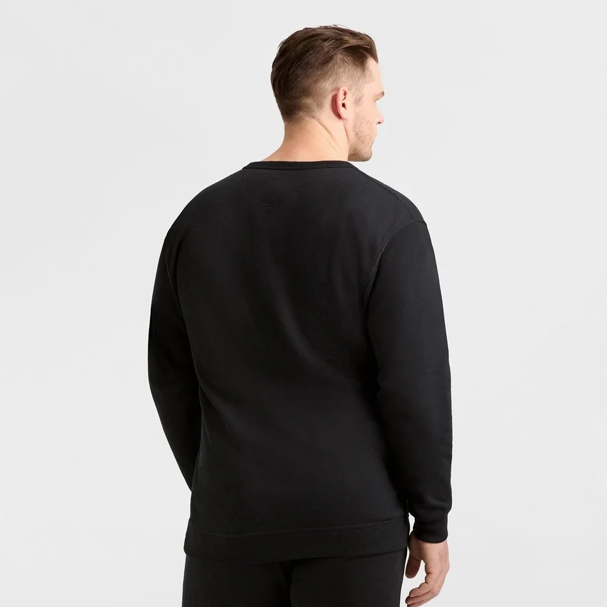 Powerblend-Sweatshirt mit Rundhalsausschnitt, C Logo – Big & Tall