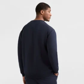 Powerblend-Sweatshirt mit Rundhalsausschnitt, C Logo – Big & Tall