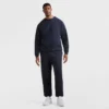 Powerblend-Sweatshirt mit Rundhalsausschnitt, C Logo – Big & Tall