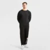 Powerblend-Sweatshirt mit Rundhalsausschnitt, C Logo – Big & Tall