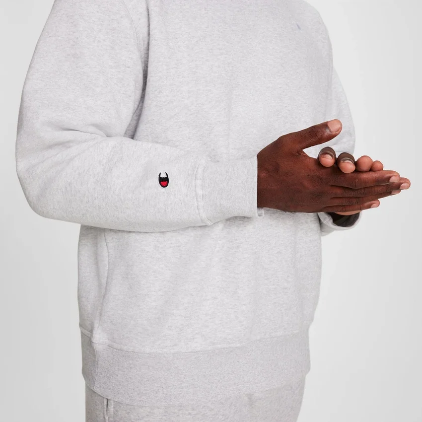 Powerblend-Sweatshirt mit Rundhalsausschnitt, C Logo – Big & Tall