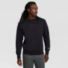 Powerblend-Sweatshirt mit Rundhalsausschnitt, farblich abgestimmtes Script Logo