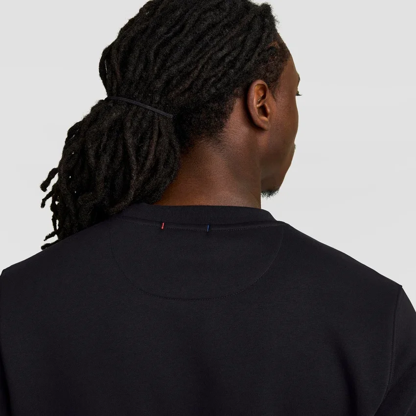 Powerblend-Sweatshirt mit Rundhalsausschnitt, farblich abgestimmtes Script Logo