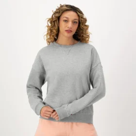 Powerblend-Sweatshirt mit Rundhalsausschnitt, gesticktes Script Logo
