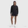 Powerblend-Sweatshirt mit Rundhalsausschnitt, gesticktes Script Logo