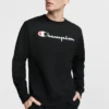 Powerblend-Sweatshirt mit Rundhalsausschnitt, Script Logo