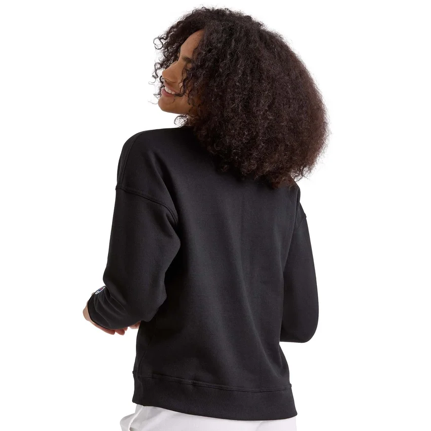 Powerblend-Sweatshirt mit Rundhalsausschnitt, Script Logo
