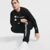 Powerblend-Sweatshirt mit Rundhalsausschnitt, Script Logo