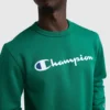 Powerblend-Sweatshirt mit Rundhalsausschnitt, Script Logo