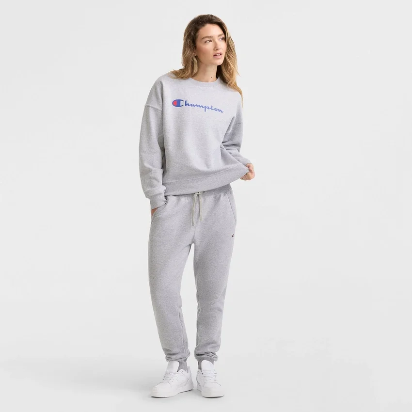 Powerblend-Sweatshirt mit Rundhalsausschnitt, Script Logo